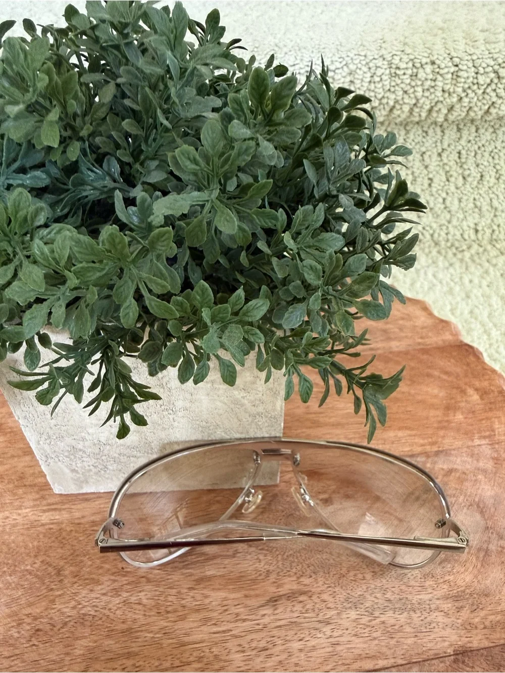 Fashion Shield Clear Lens Sunglasses. 👓😎